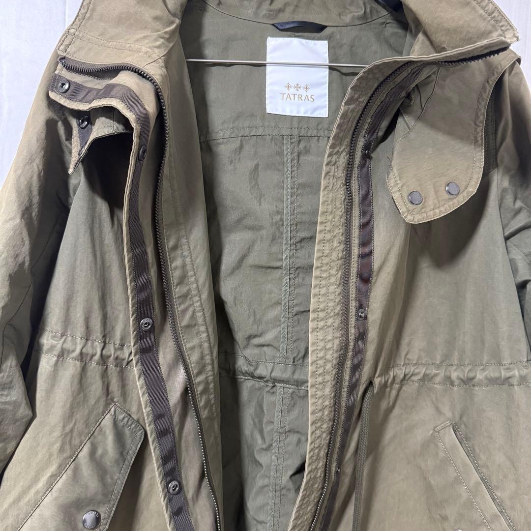 TATRAS タトラス ミリタリーダウンコート 01 カーキ