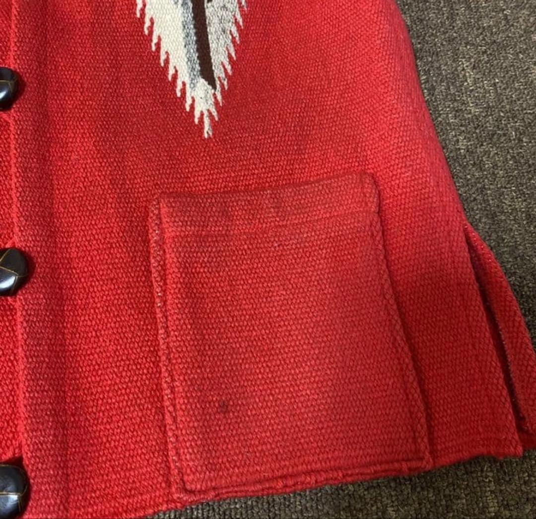 ORTEGA’S　オルテガ　チマヨベスト　くるみボタン　CHIMAYO VEST