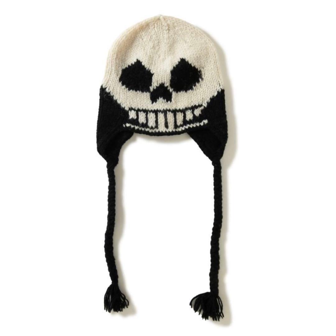 極美品 macmahon knitting mills Skull ニット帽