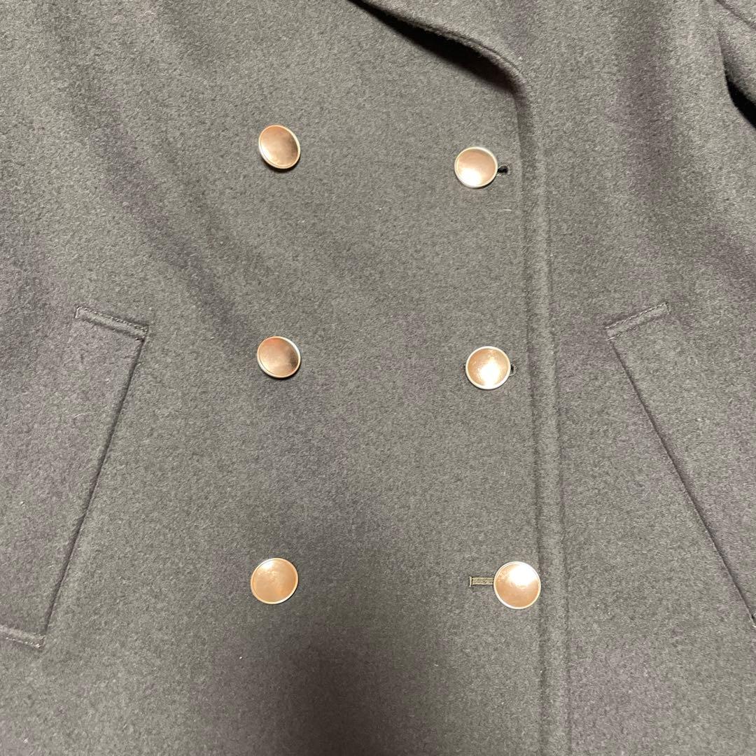 FRAMeWORK ラムリバーメルトンPコート　オリーブカーキ