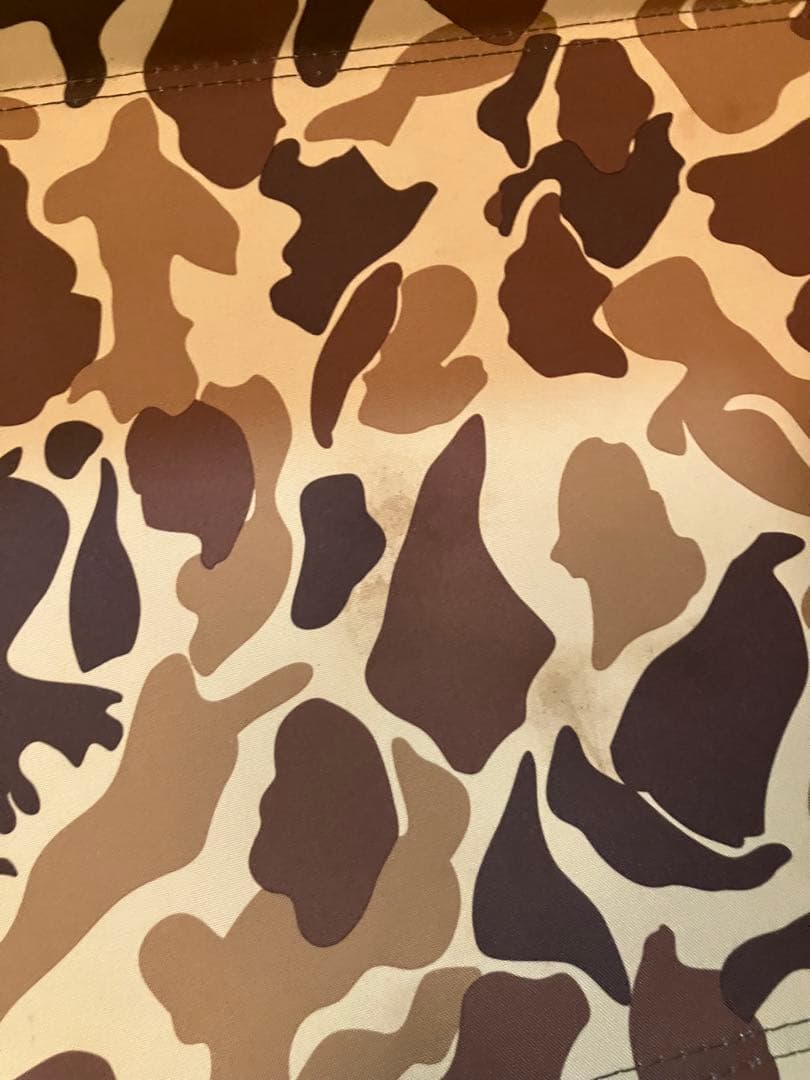 キャプテンスタッグ　アルミベンチ　カモ柄　迷彩柄　廃盤