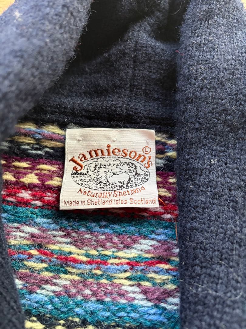 JAMIESONS ジャミーソンズ　カーディガン　ニット　Jamieson’s