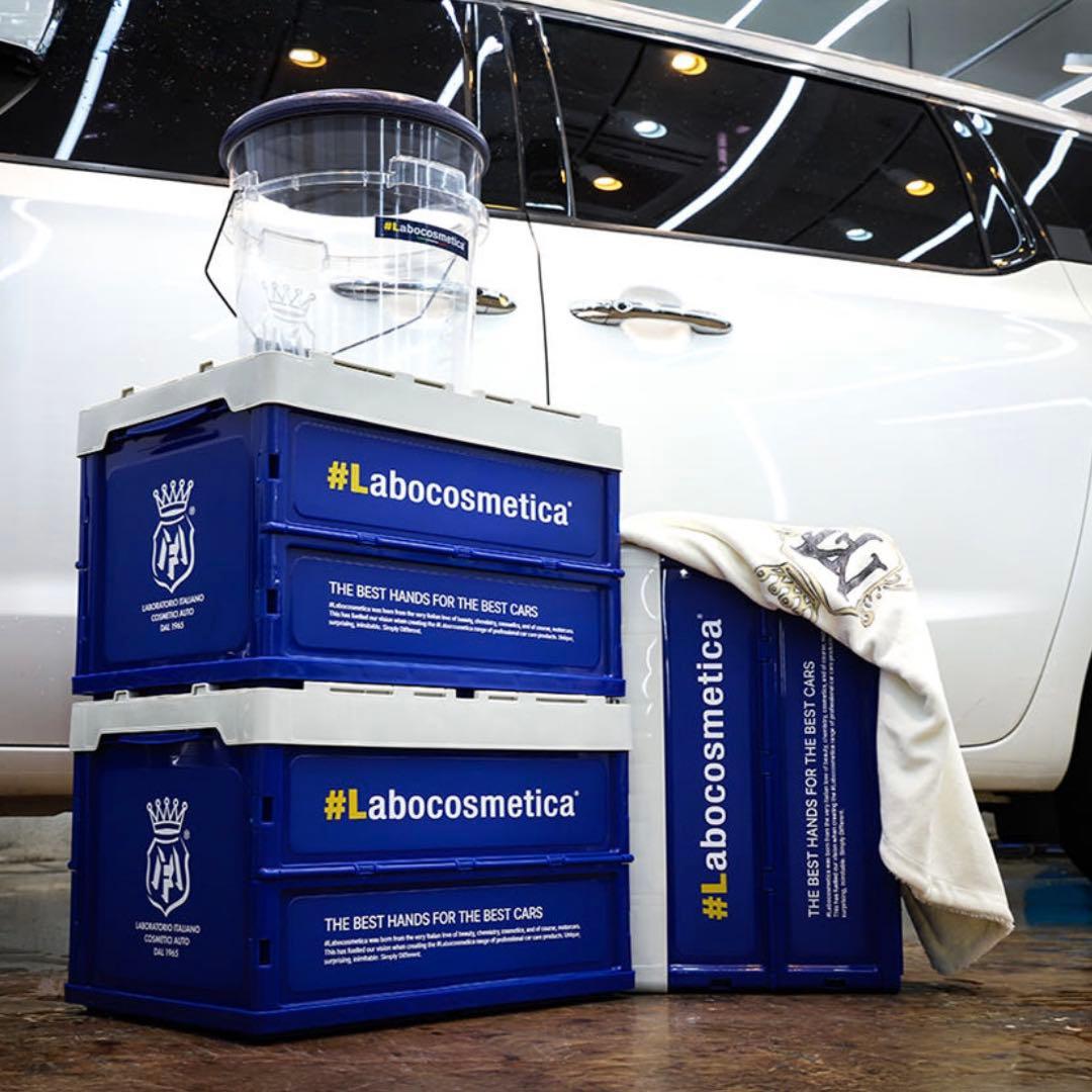 【新バージョン】ラボコスメティカ 折りたたみコンテナ ボックス 50L