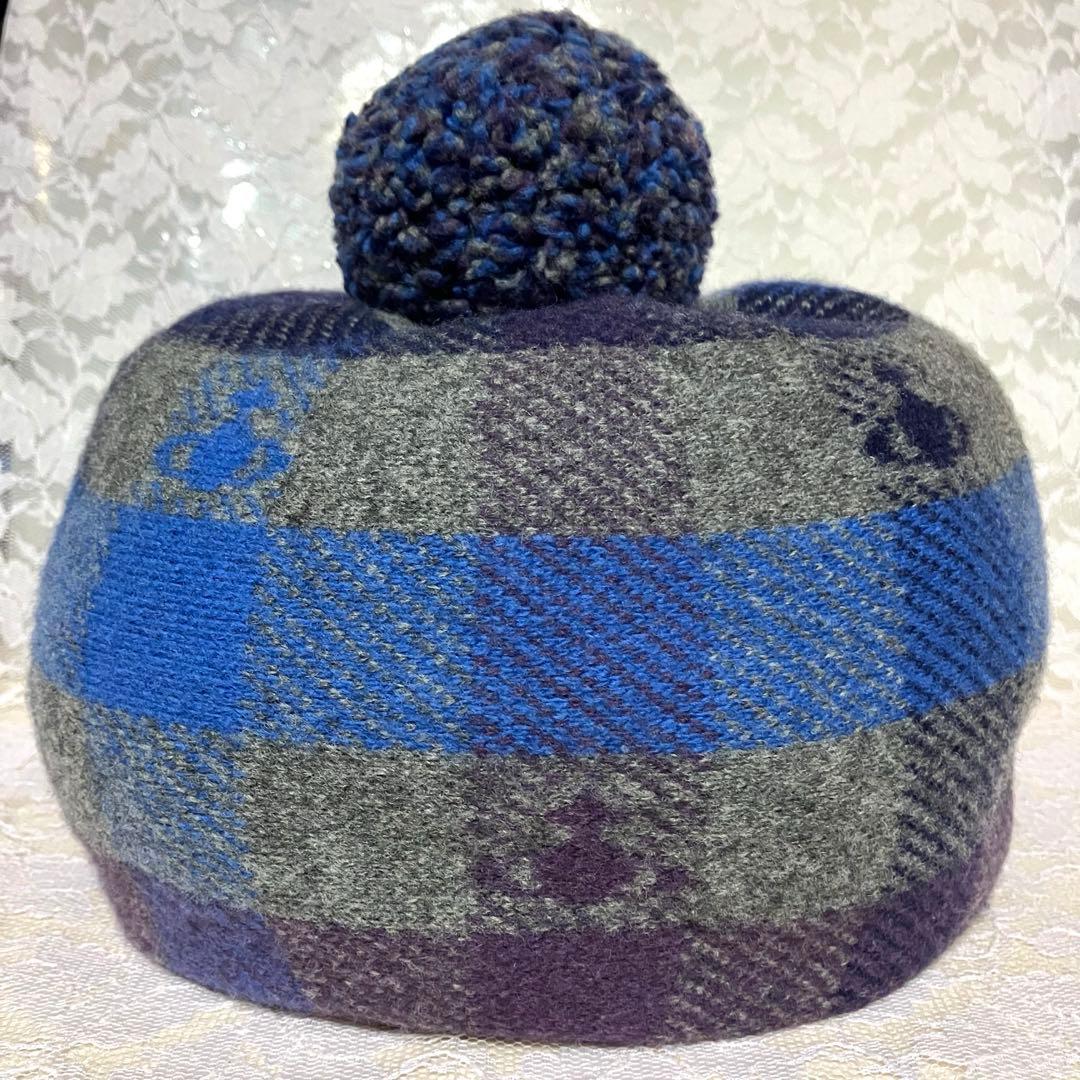 ヴィヴィアン・ウエストウッド ベレー帽 ニット帽 ウール100% 日本製 オーブ