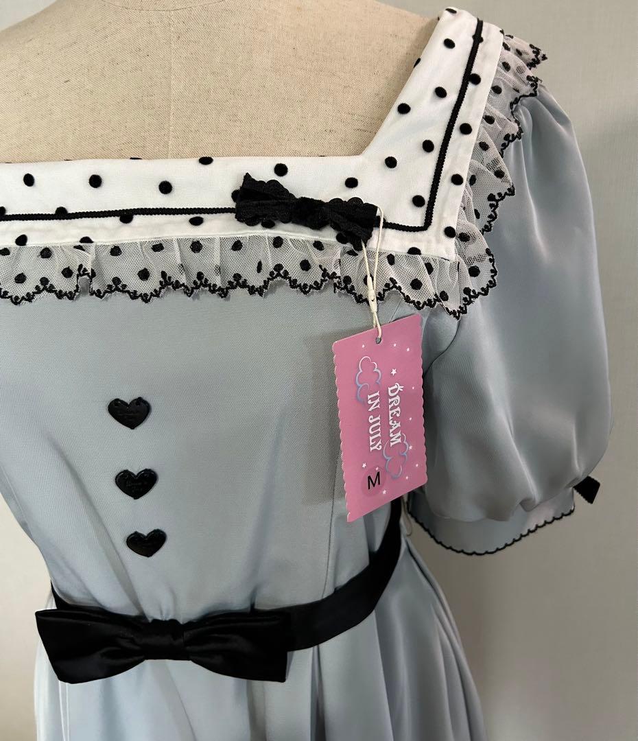 コルマールの休日ワンピース（水色）