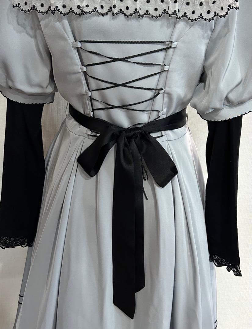 コルマールの休日ワンピース（水色）