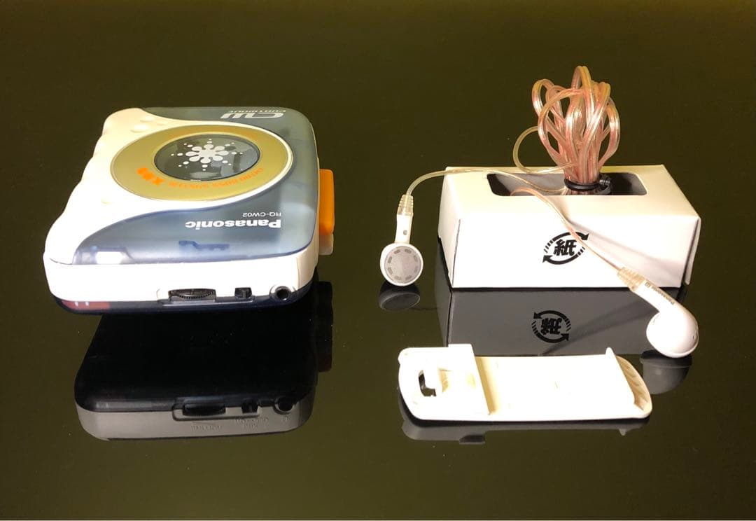 カセットプレーヤーPanasonic RQ-CW02 「 完動、稀少新品未使用」