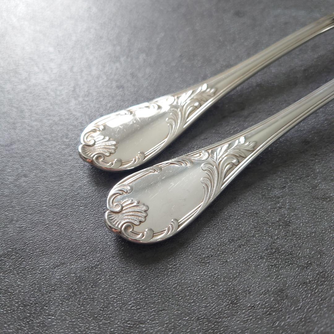 美品 クリストフル マルリー ケーキフォーク 2点