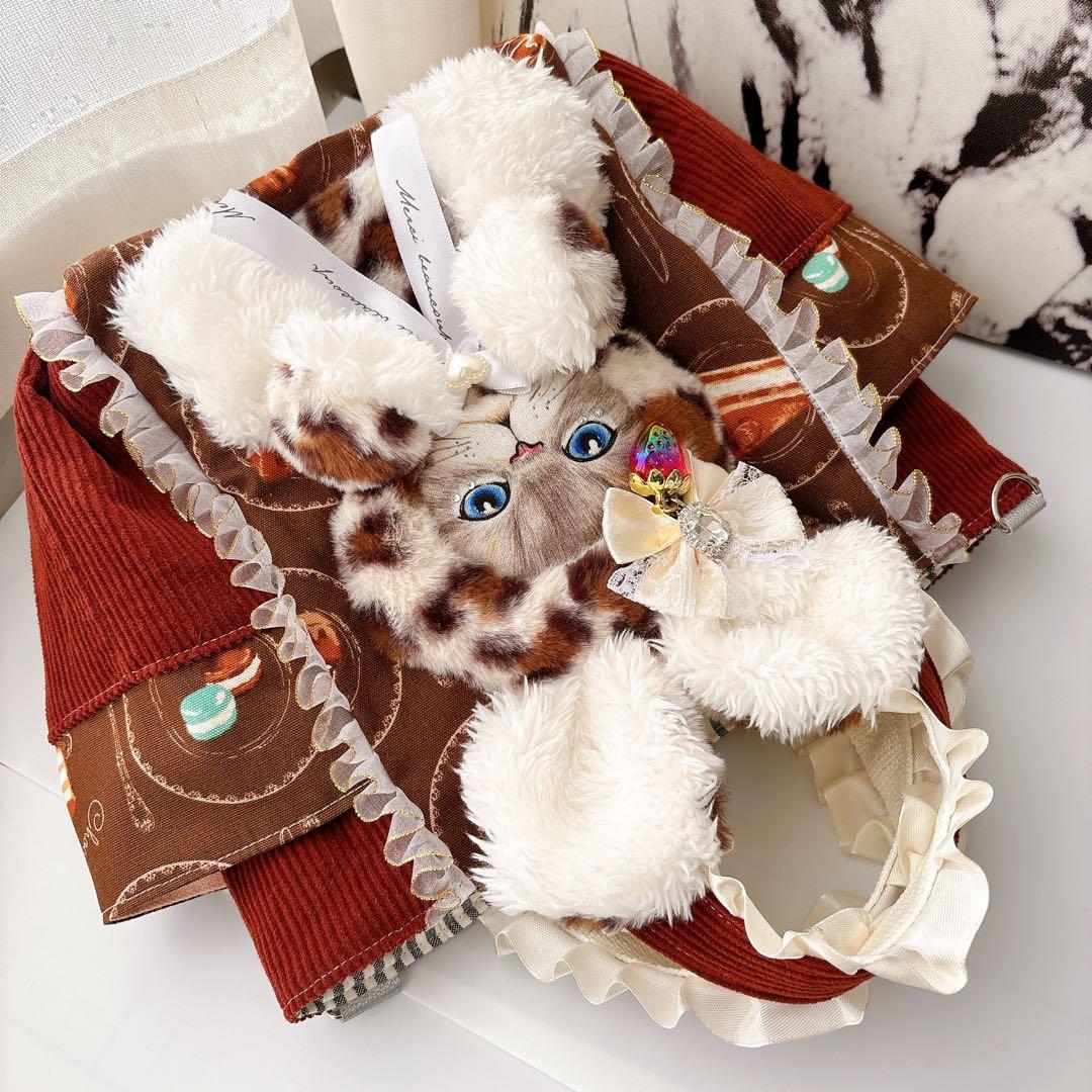 黒*こ様 【季節限定】コヤンイサムチョン　ルミちゃん　レオパードファー　バック