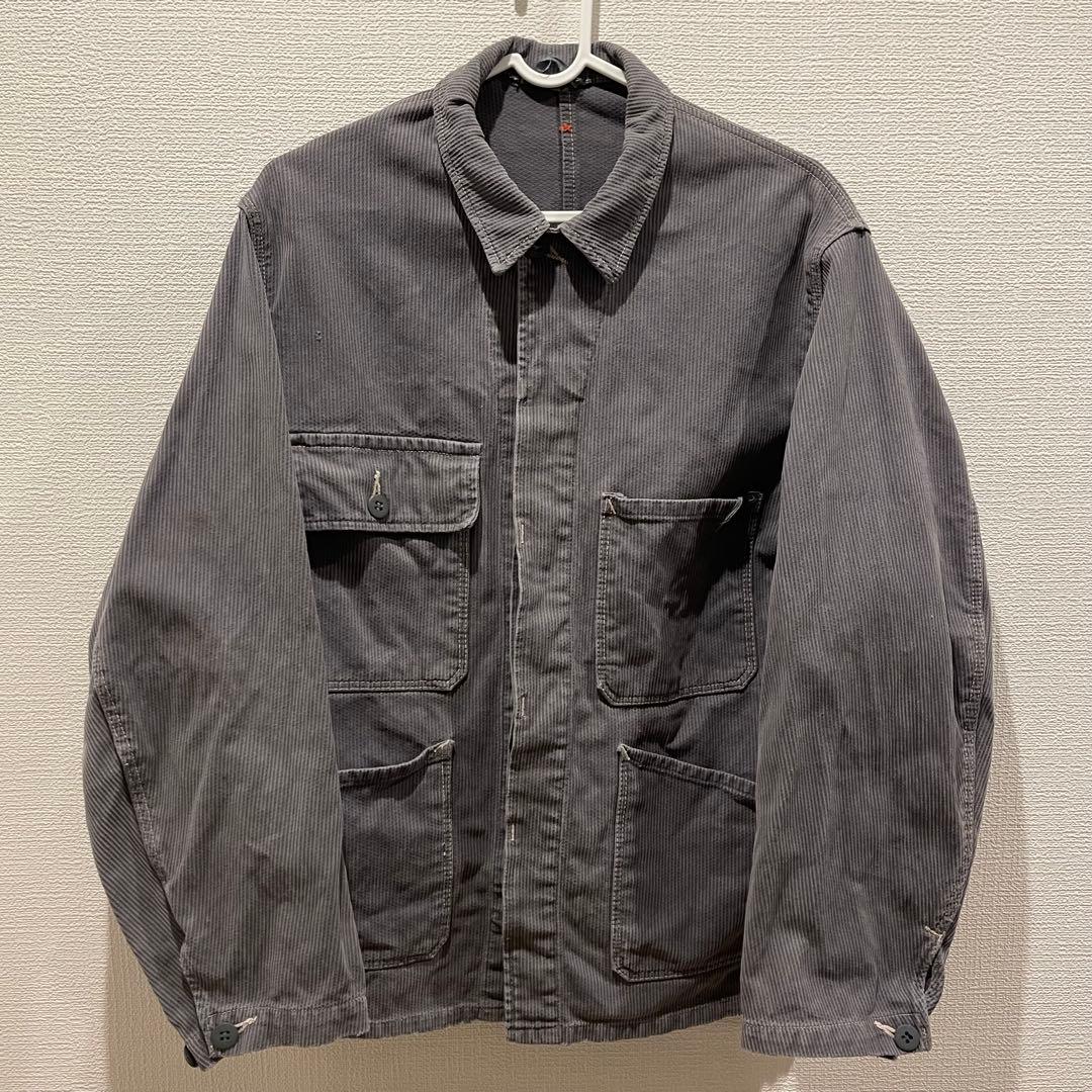 60s ユーロ ピケジャケット ワークジャケット フレンチ ヨーロッパ 古着