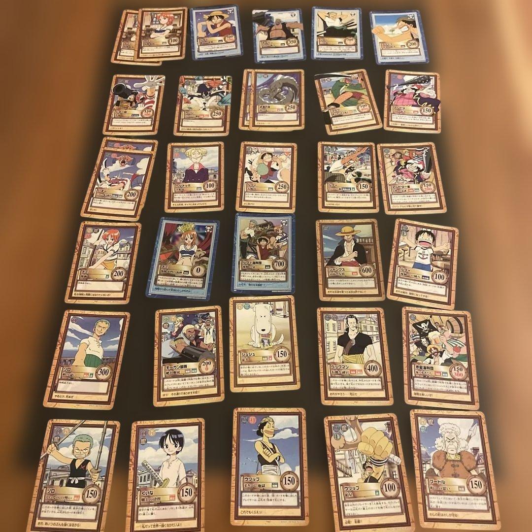 まとめ売り　ワンピースカード　初期　34枚　ハイパーバトル　カードダス