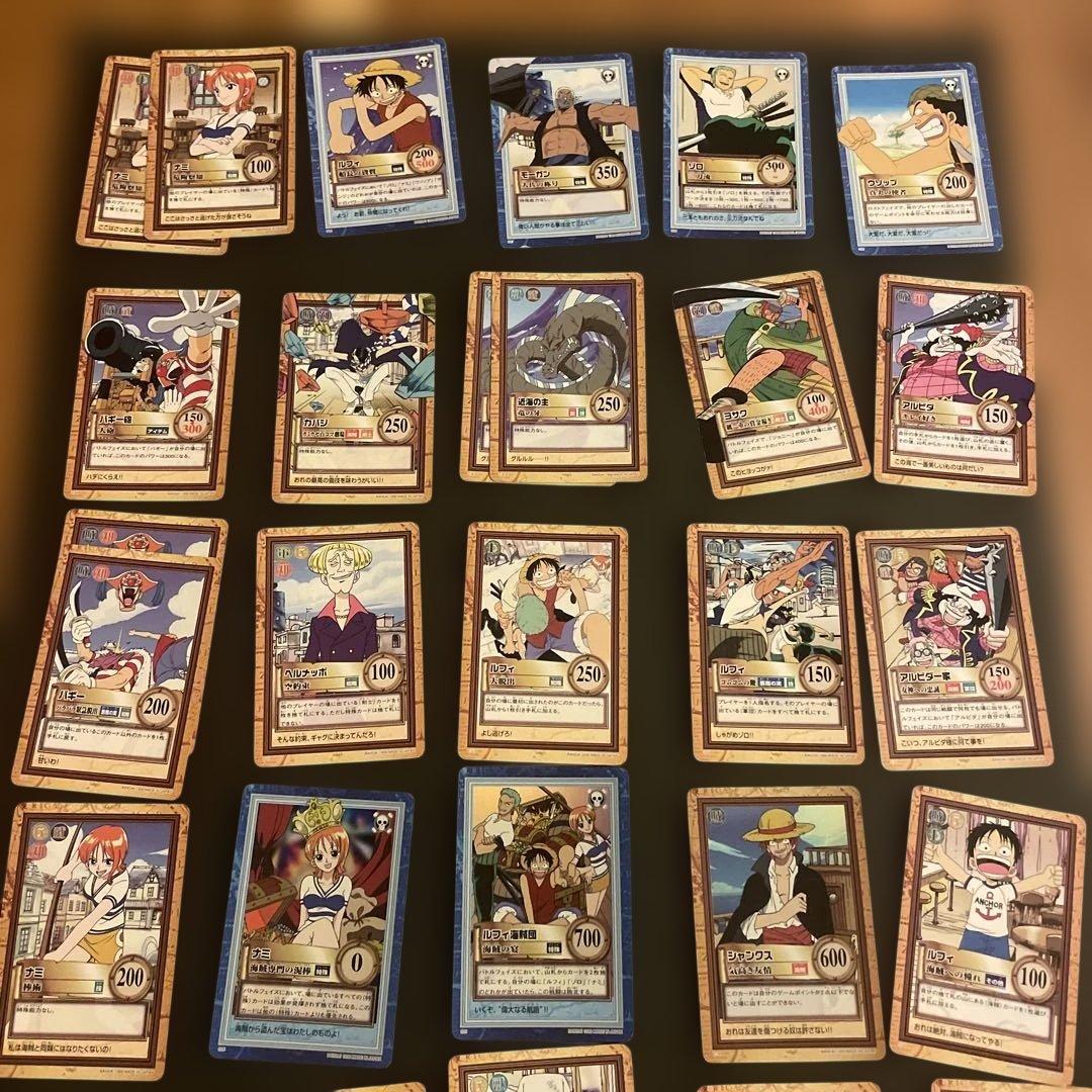 まとめ売り　ワンピースカード　初期　34枚　ハイパーバトル　カードダス