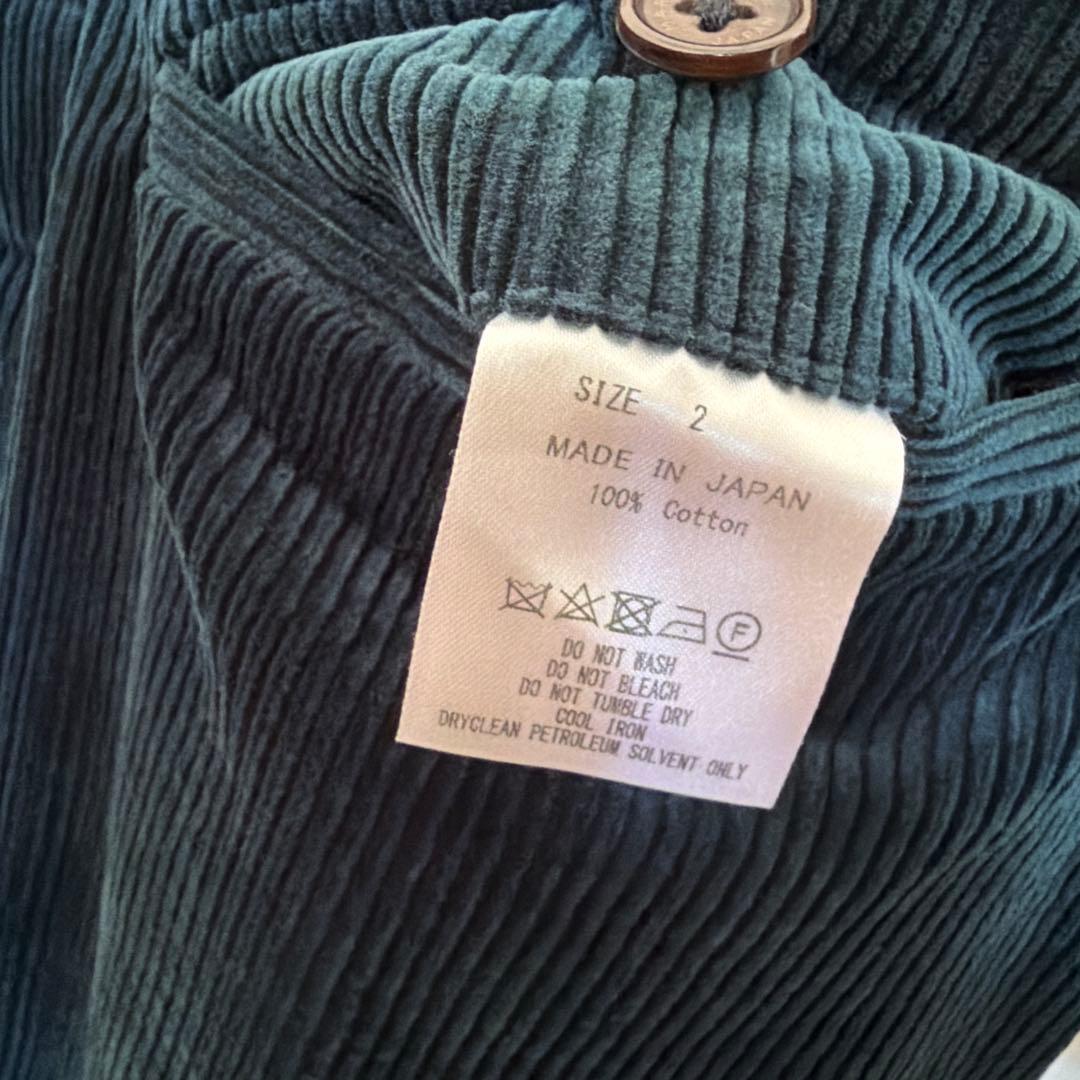 markaware コーデュロイパンツ ダークグリーン