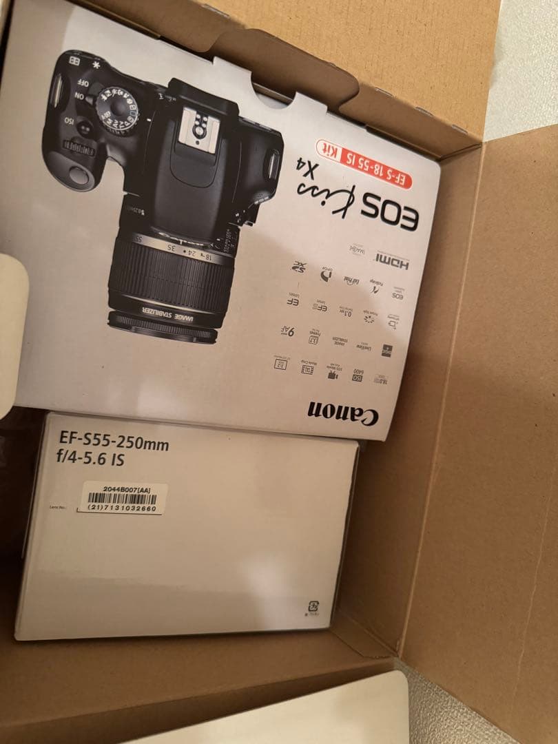 Canon EOS KissX4 レンズセット