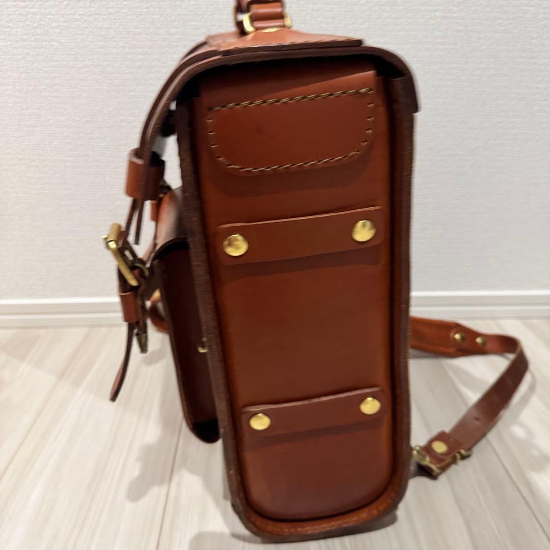 美品 HERZ ヘルツ ガロンリュック（R-100）キャメル