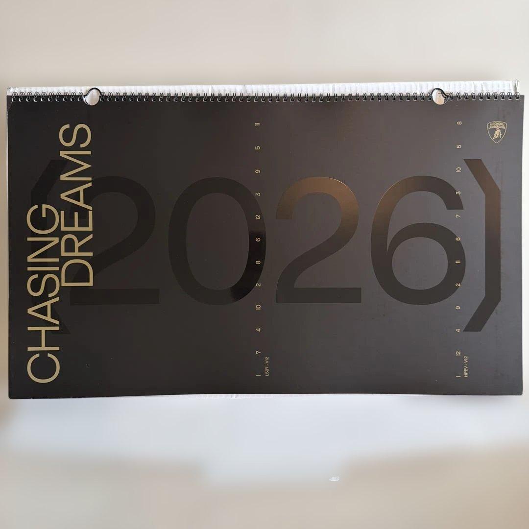 【非売品】2026年/ランボルギーニ/壁掛けカレンダー/大型