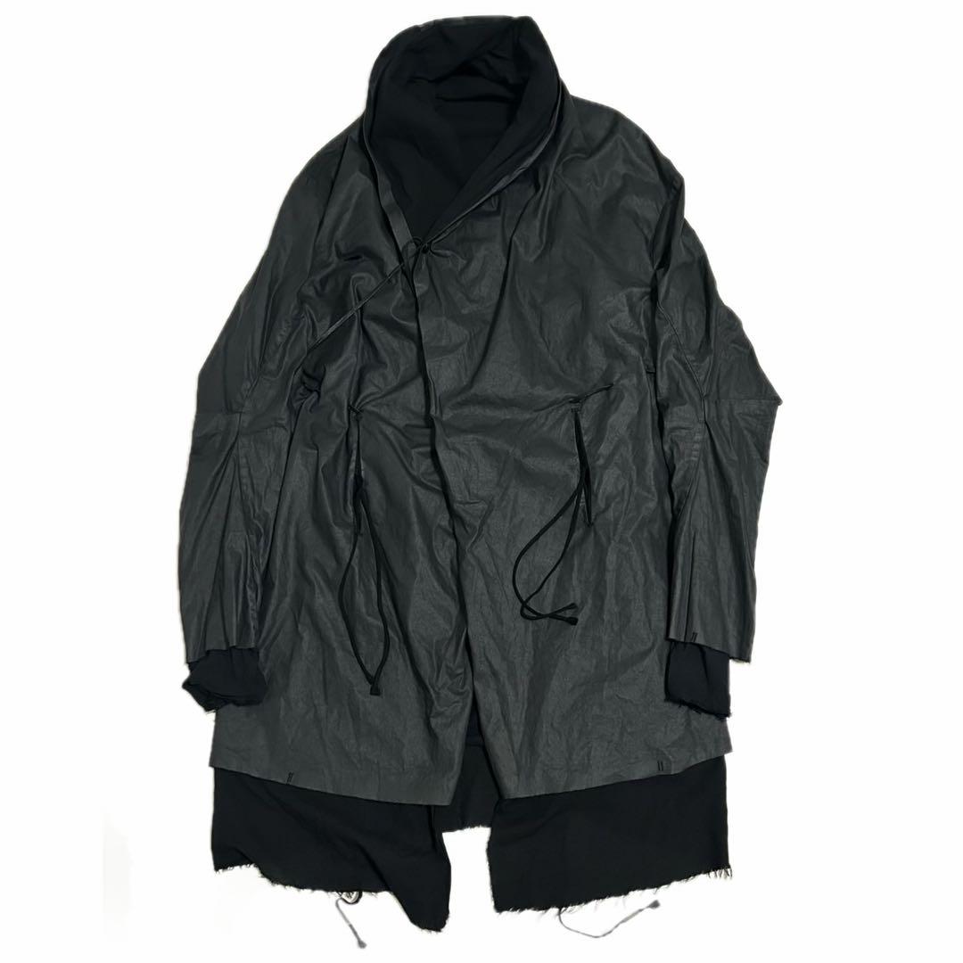 Boris Bidjan Saberi コーティングレイヤードコート ジャケット