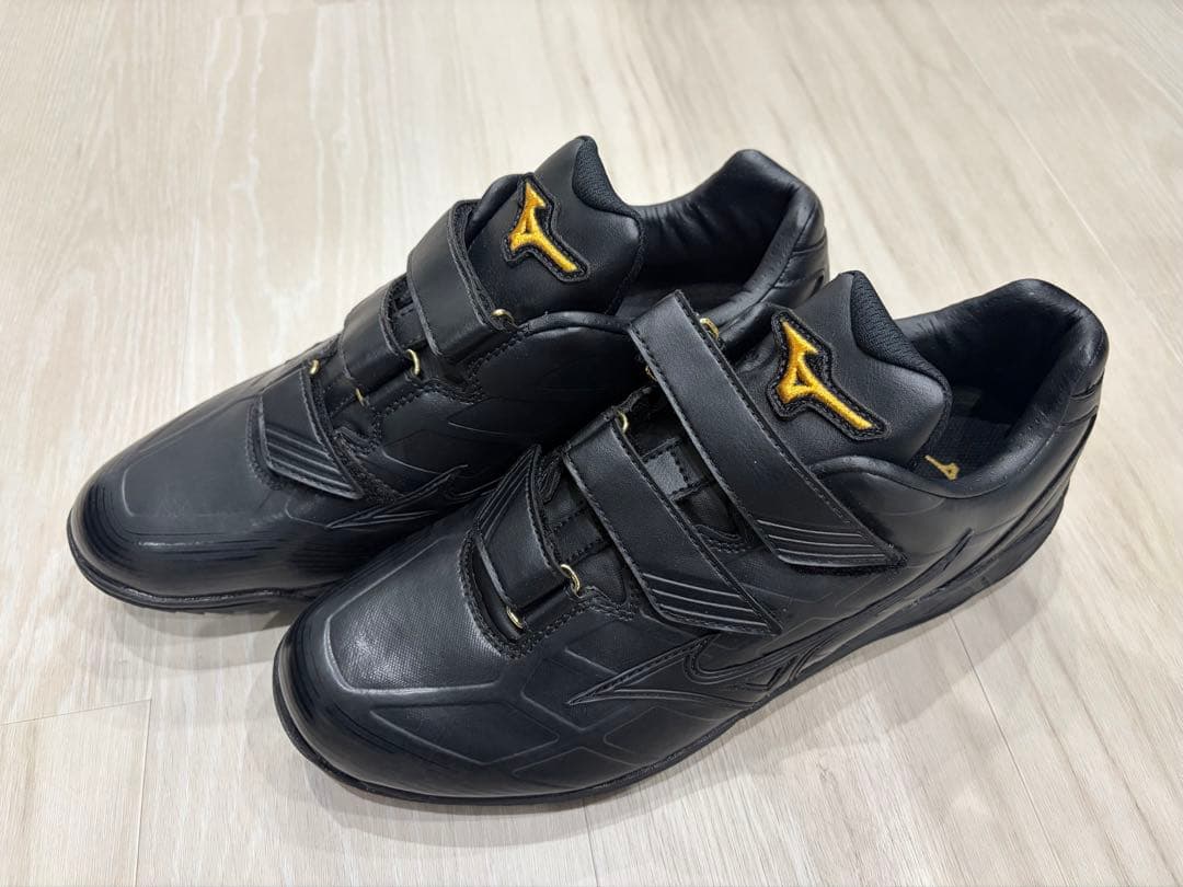 値下げ　ミズノプロ　トレーニングシューズ アップシューズ　ブラック　28.5