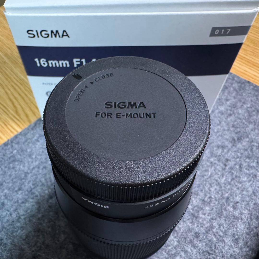 SIGMA 16mm F1.4 DC DN Eマウント