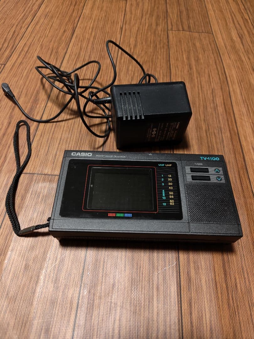 CASIO TV-150 ポータブルテレビ