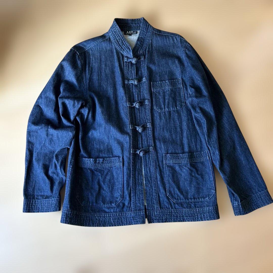 A.P.C. インディゴデニムジャケット L