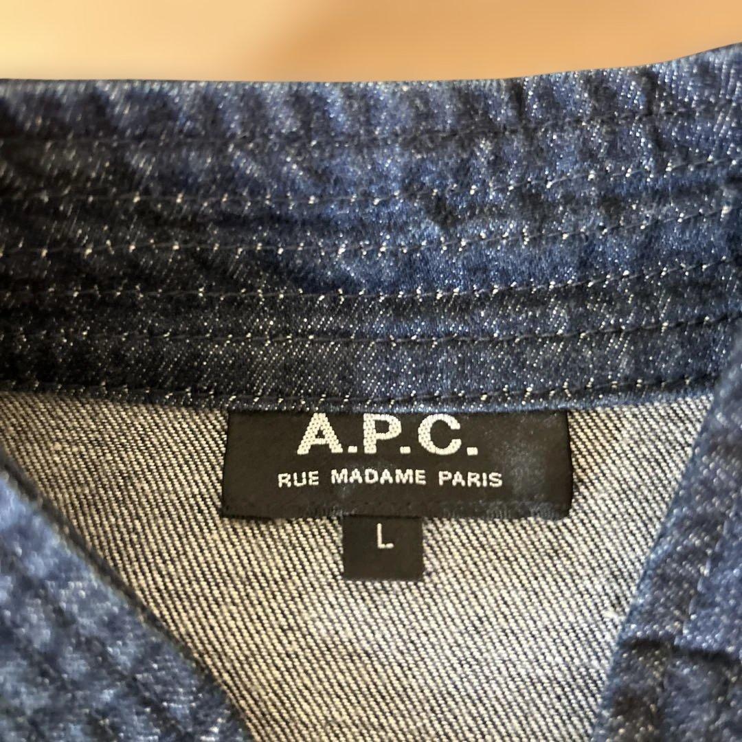 A.P.C. インディゴデニムジャケット L