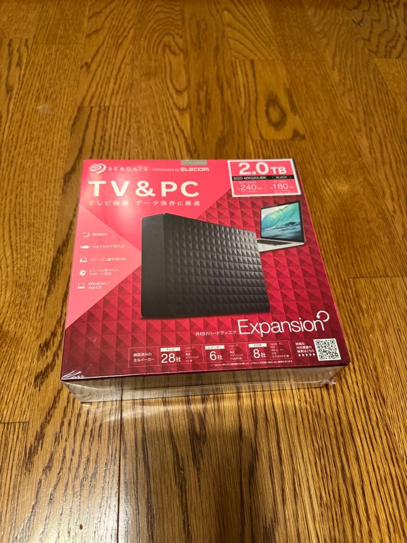 SEAGATE ELECOM 外付けハードディスク SGD-MX020UBK