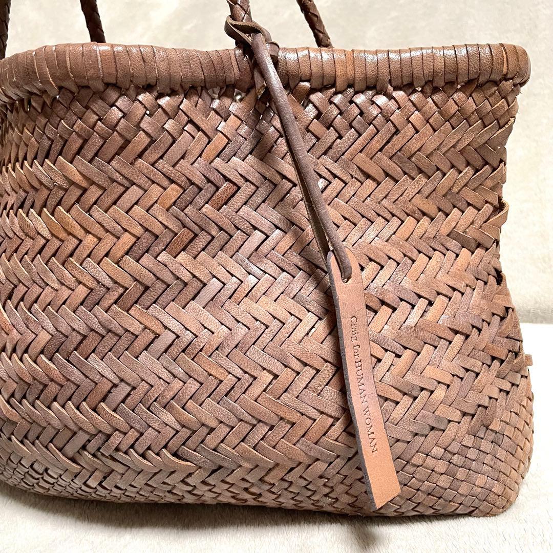 Craig for HUMAN WOMAN かごバッグ グレージュ DRAGON