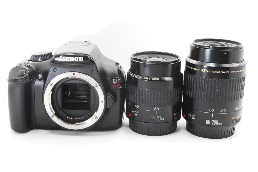 Canon kiss x50 ダブルレンズセット 届いてすぐ使える♪