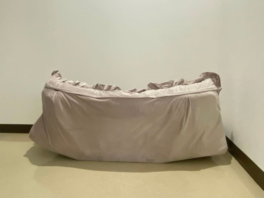 Franc Franc フランフラン フロアソファ フリル付き 座椅子 ピンク