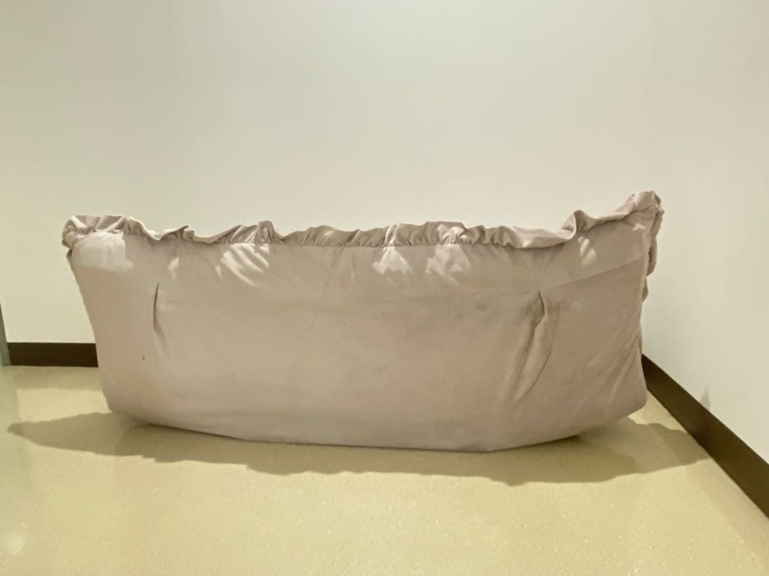 Franc Franc フランフラン フロアソファ フリル付き 座椅子 ピンク