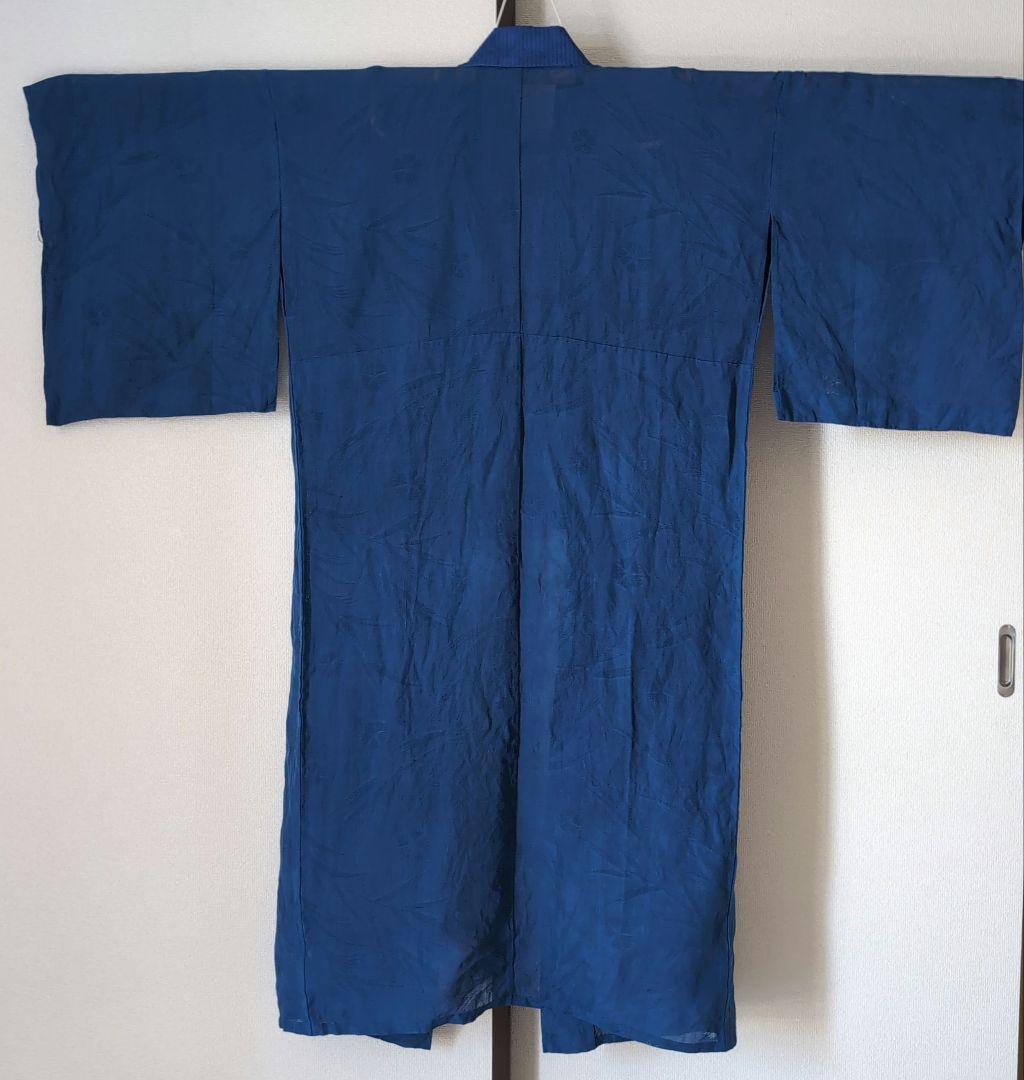 【三花】麻　洗える長襦袢　カラー襦袢　リユース　ka1