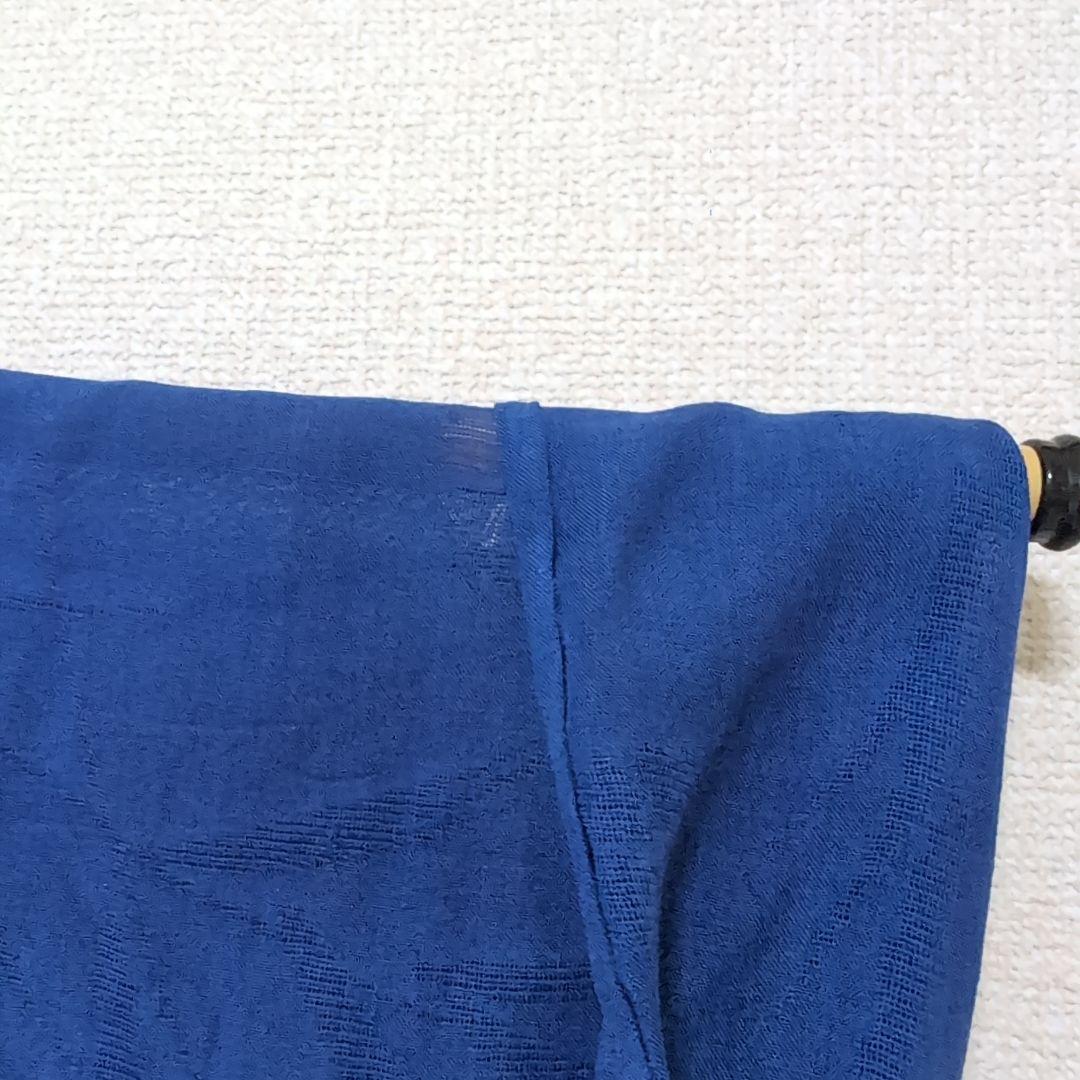 【三花】麻　洗える長襦袢　カラー襦袢　リユース　ka1