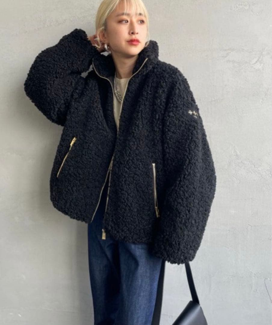 今期新品☆TATRAS LUELA ルエラ ボアブルゾン　サイズ2