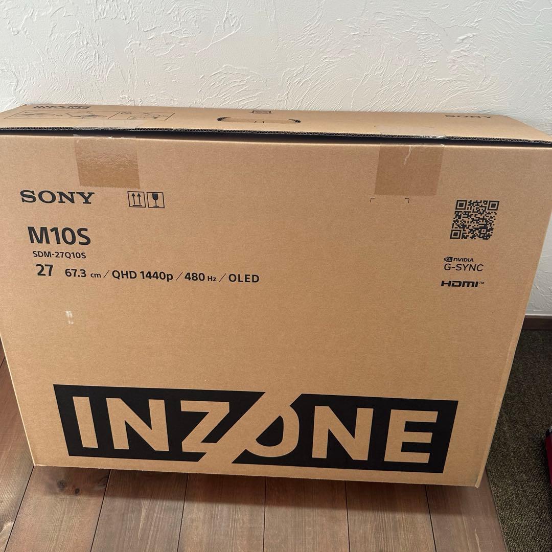SONY ソニー　ゲーミングモニター　INZONE M10S 27型
