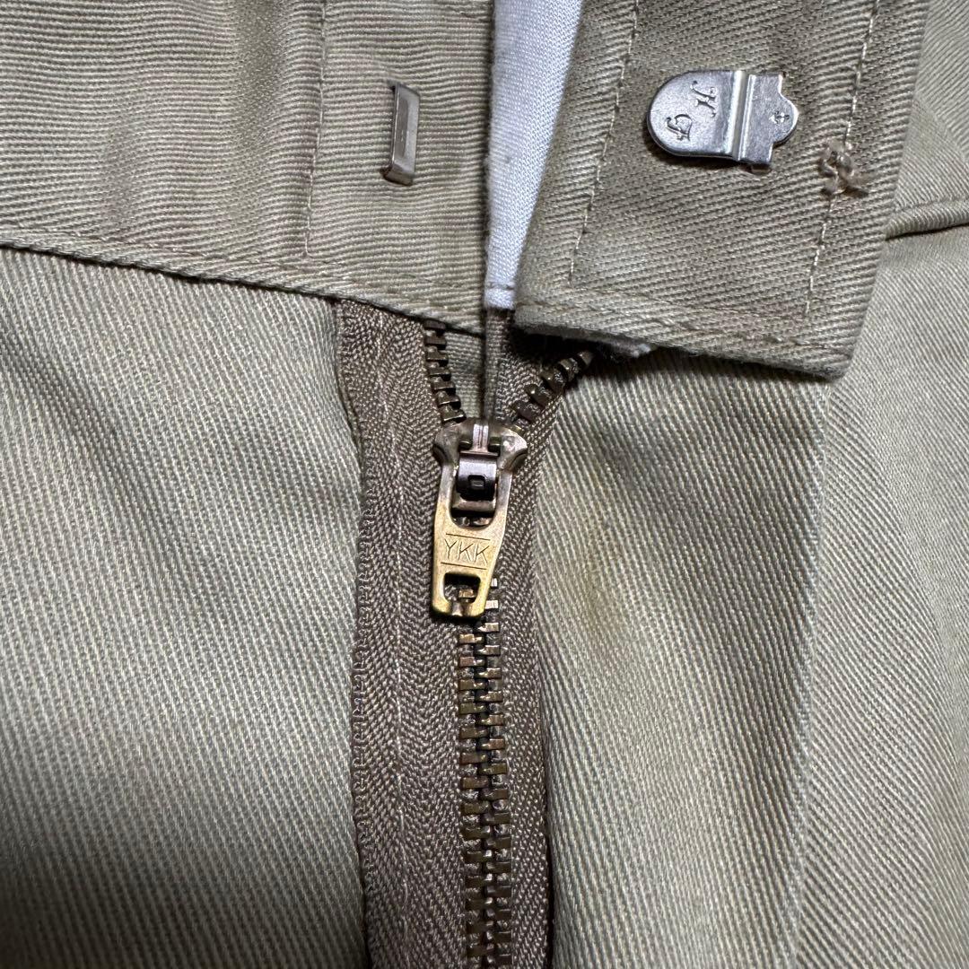 90s USA製 Dickies874 ベージュ チノパン ワークパンツ W34