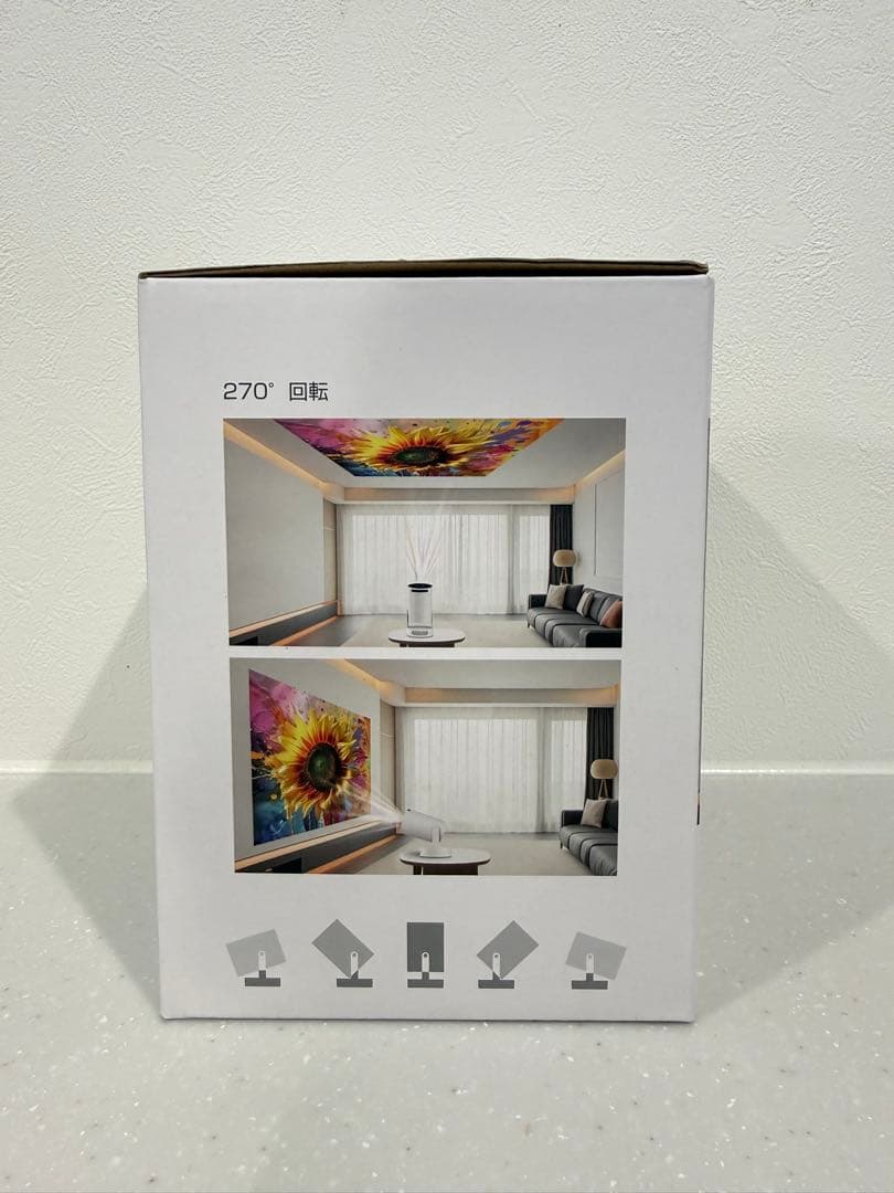 【新品未使用】AndroidTV14.0搭載　最大350インチプロジェクター