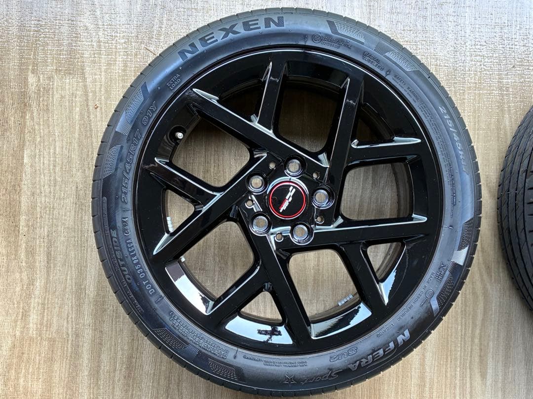 【美品】MINI F66 JCW純正タイヤホイール　17インチ　ネクセンタイヤ