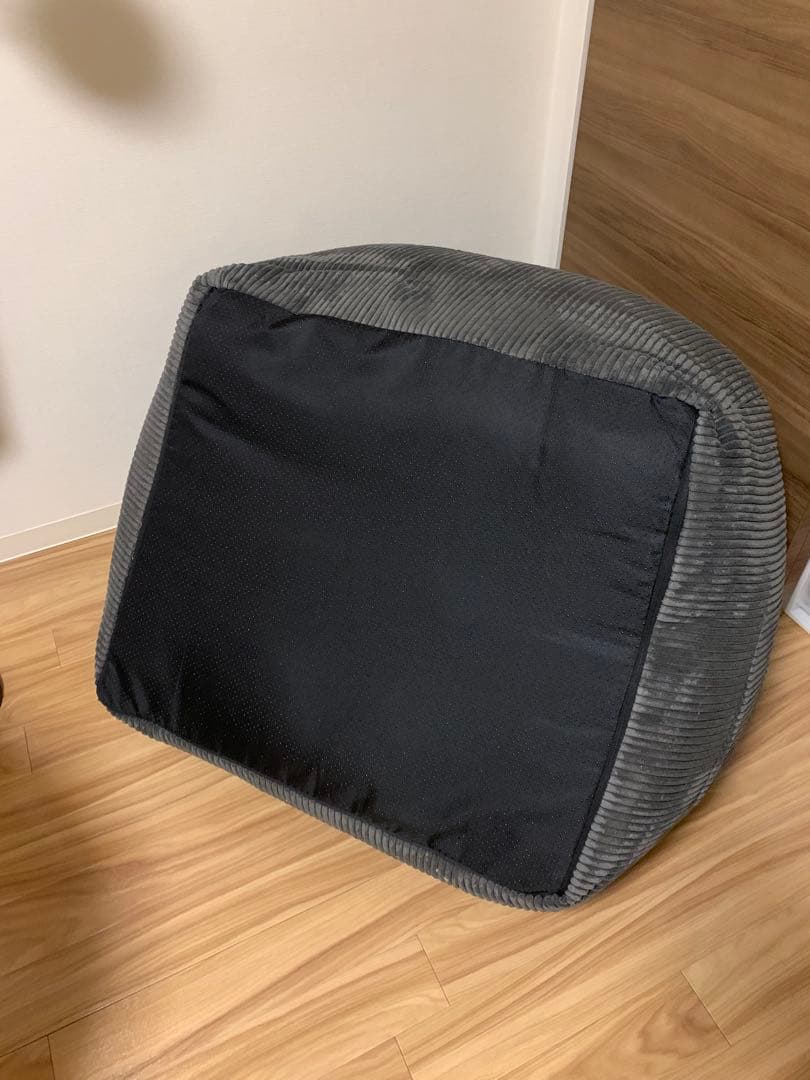 LOOSY HUGME (ルージー)1人掛けビーズソファ CHARCOAL