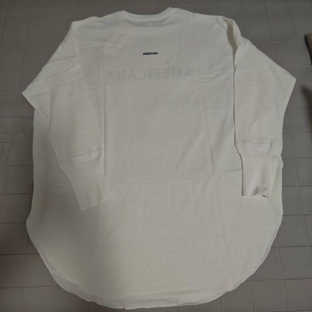 Americana アメリカーナ 長袖Tシャツ チュニック