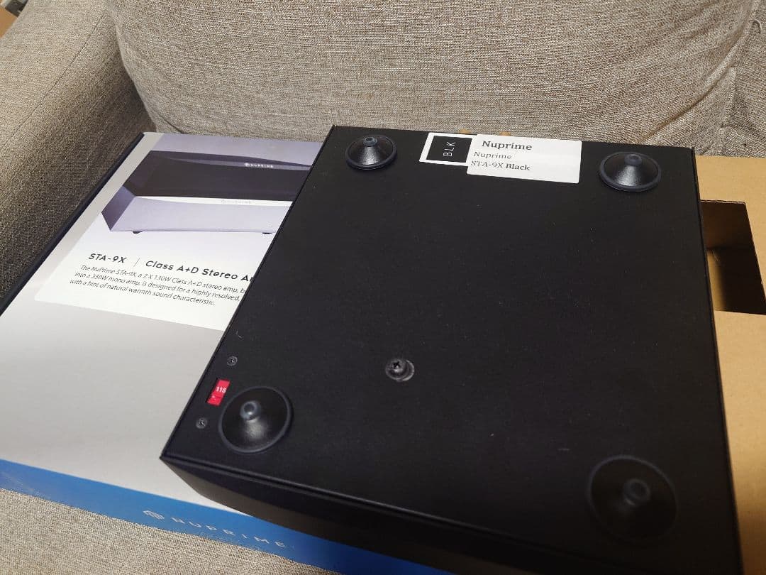 R*k様 Nuprime STA-9X パワーアンプ