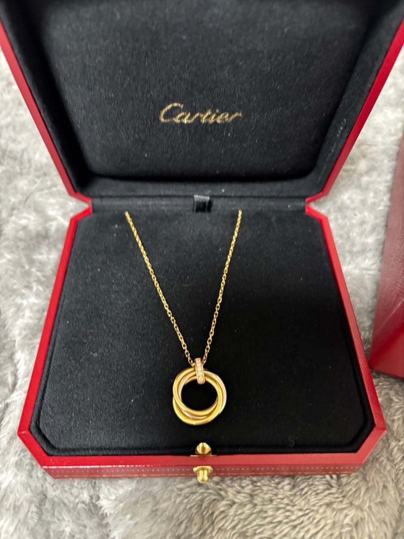 Cartier カルティエ★トリニティ ネックレス　超美品