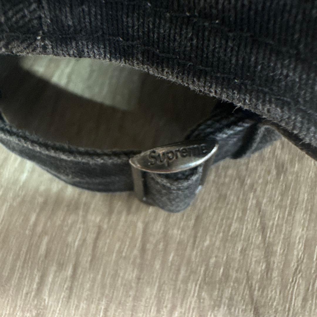 Supreme Pigment Sロゴ ブラックキャップ
