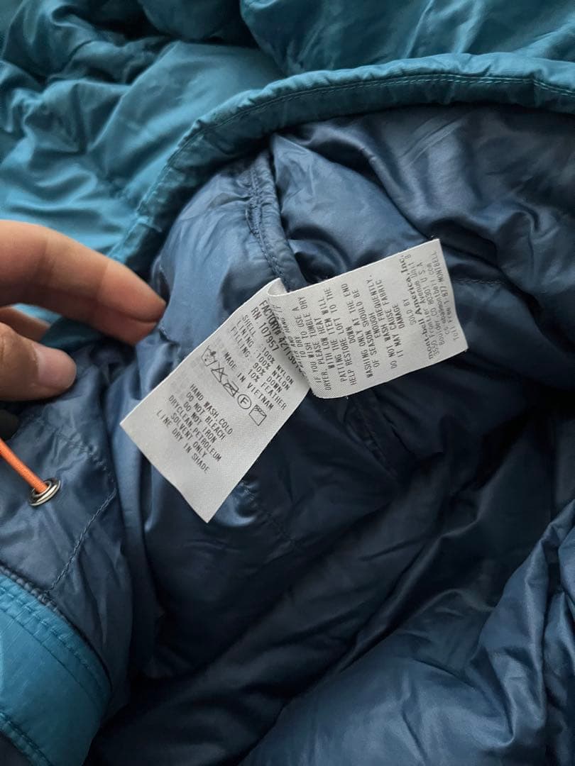 なぬmont-bell ライトアルパインダウンパーカL