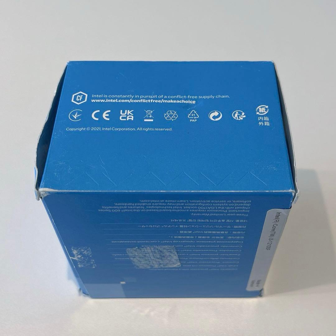 Intel Core i3 12100F　第12世代 LGA1700 未使用