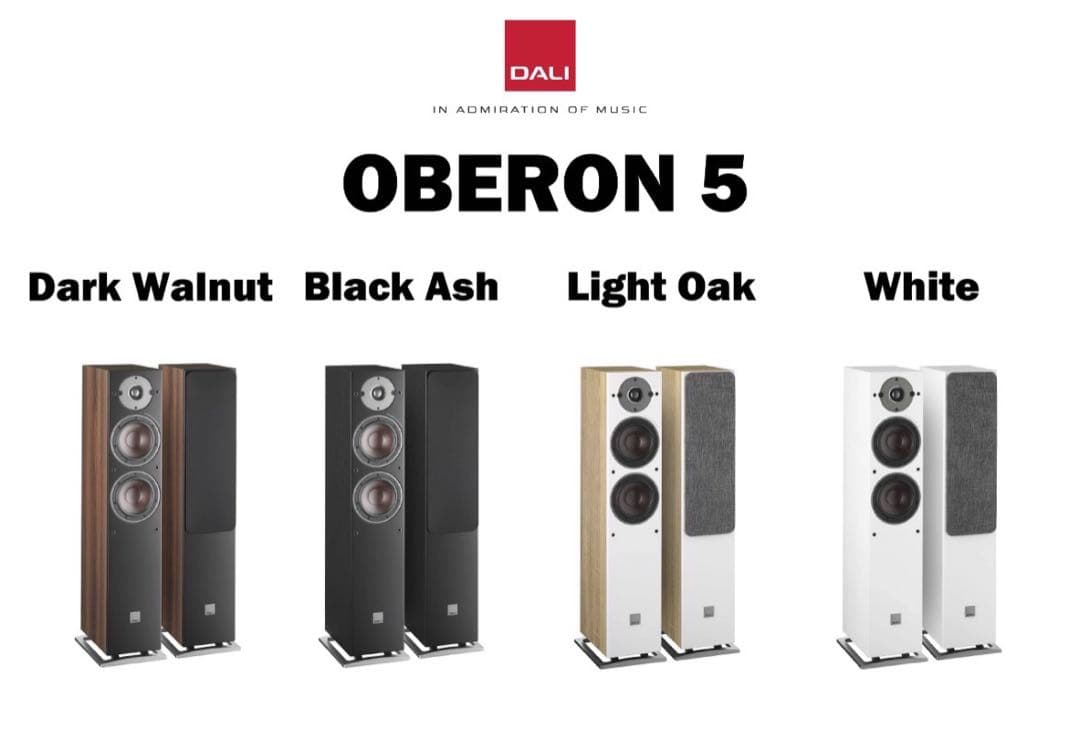 ホセ　DALI ダリ OBERON 5 Light Oak スピーカー