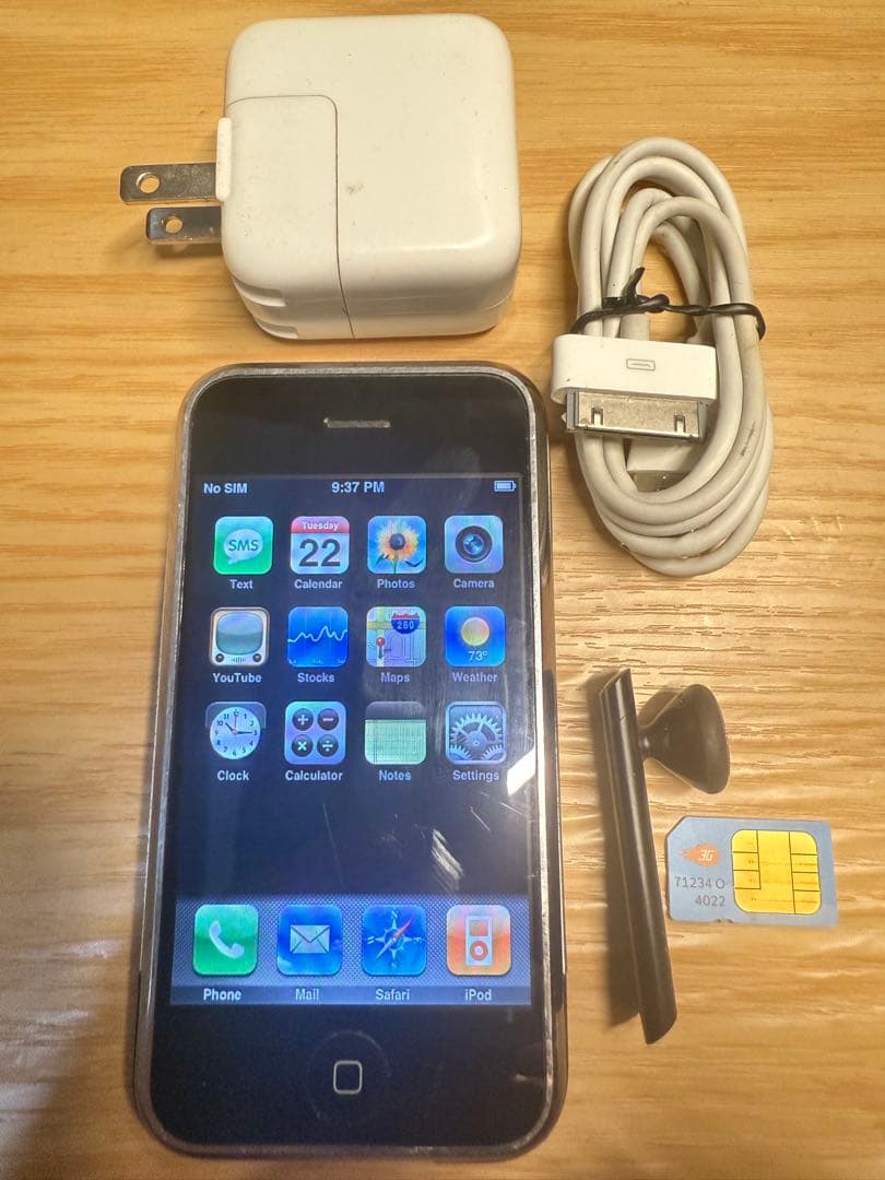 iPhone 2G 4GB 動作品 日本未発売　初代 第1世代 A1203