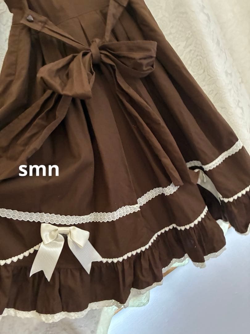 baby クラシックセーラーワンピース　ブラウン