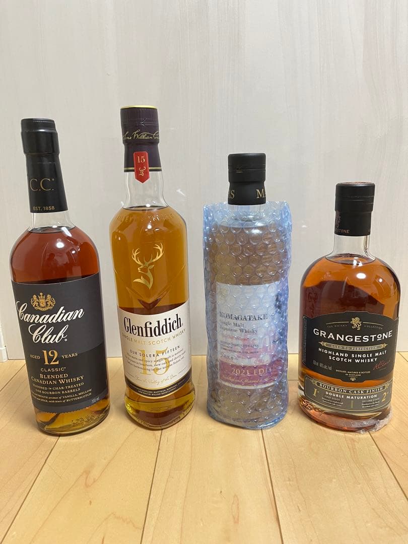 酒・碧・カナディアンクラブ・グレンフィディック・駒ヶ岳・静岡・グレンジェストーン