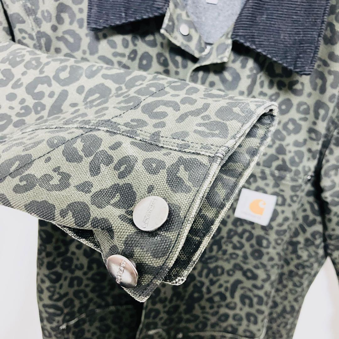S*8様 【希少・美品】Carhartt チョアコート　コーデュロイ襟　レオパー